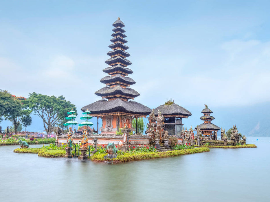 Ulun Danu Tempel - CALVENDO Foto-Puzzle'