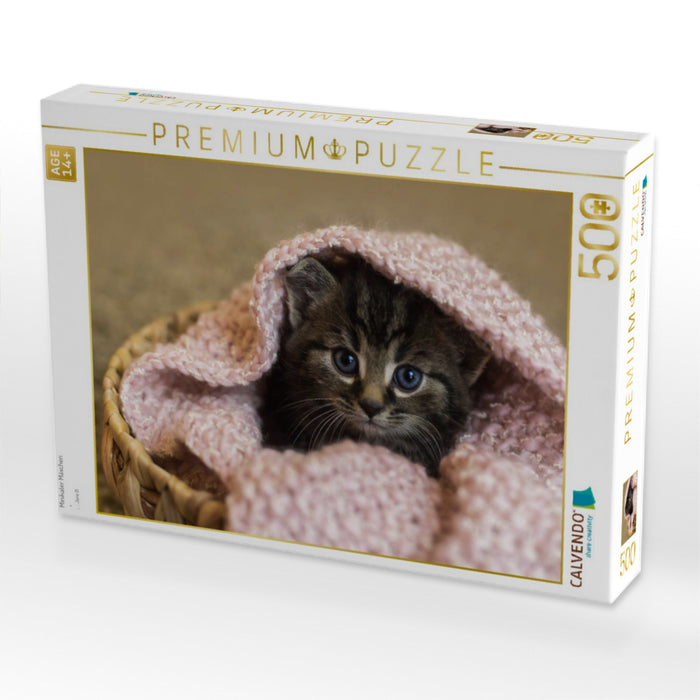 Minikater Mäxchen - CALVENDO Foto-Puzzle'