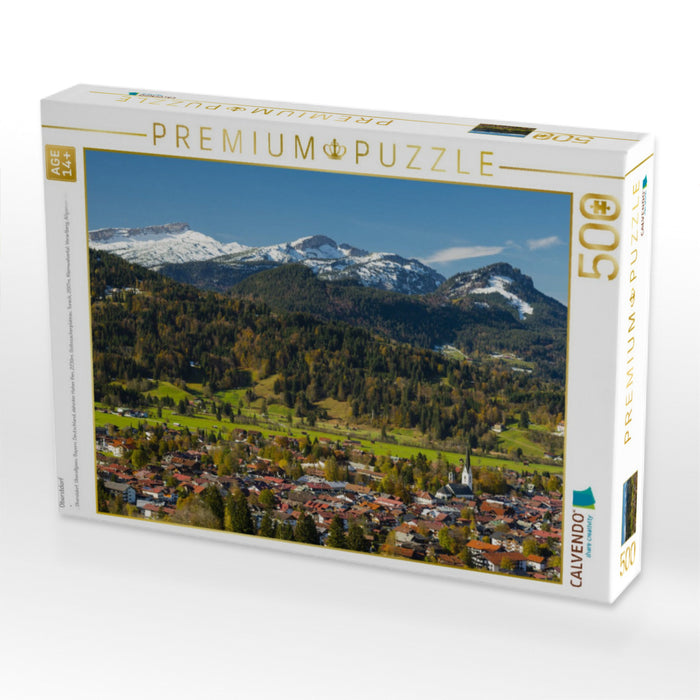 Oberstdorf - CALVENDO Foto-Puzzle'