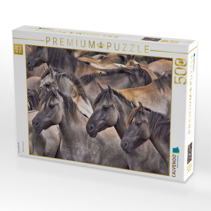Traumpferde - CALVENDO Foto-Puzzle'