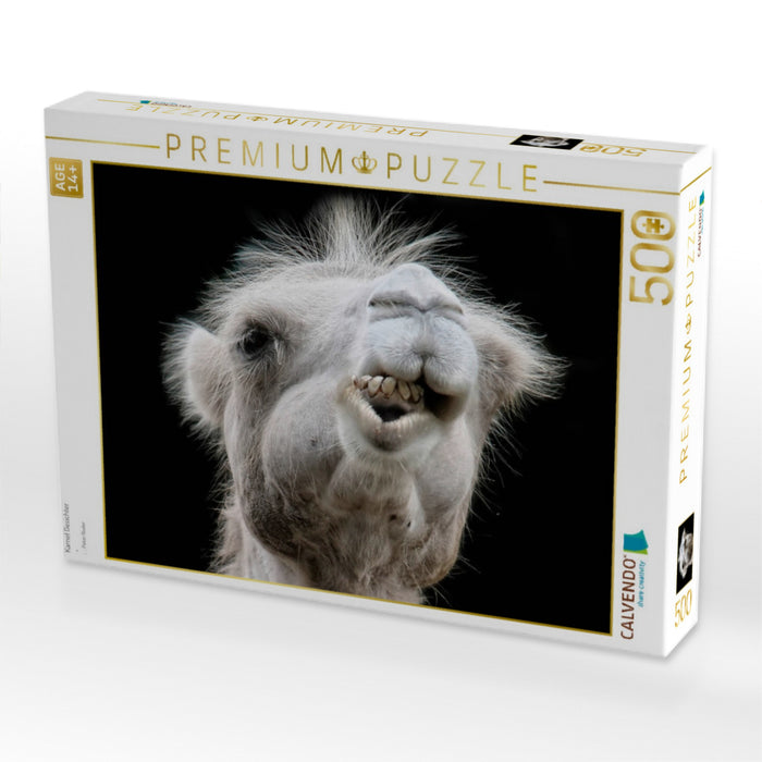 Kamel Gesichter - CALVENDO Foto-Puzzle'