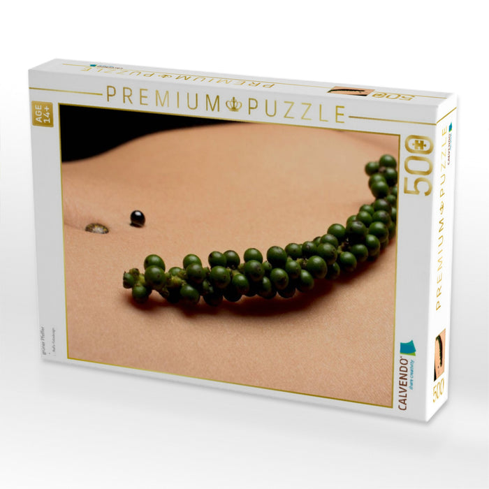 grüner Pfeffer - CALVENDO Foto-Puzzle'