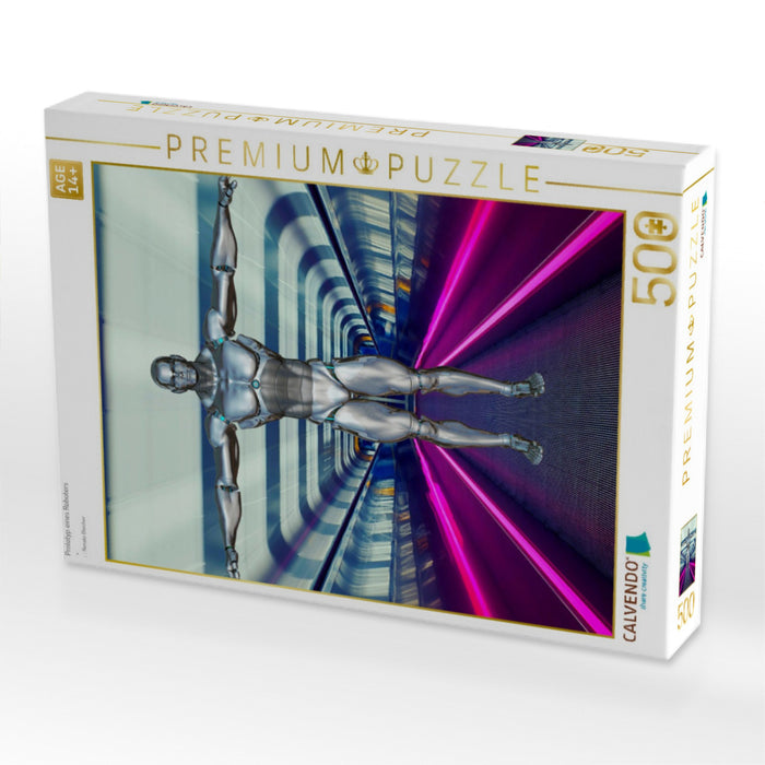 Prototyp eines Roboters - CALVENDO Foto-Puzzle'