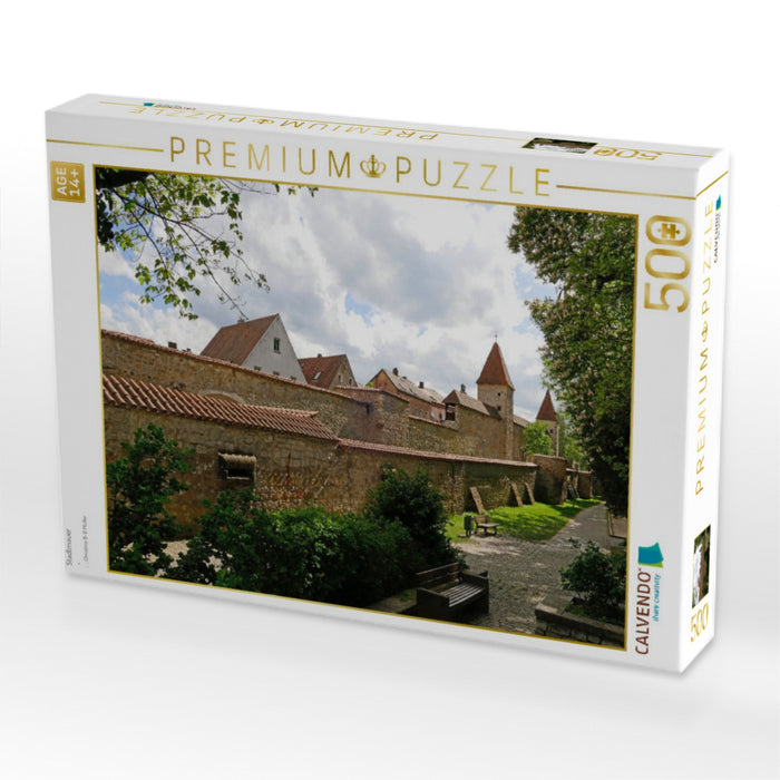 Stadtmauer - CALVENDO Foto-Puzzle'
