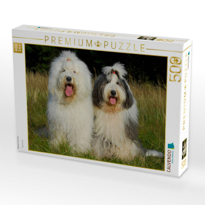 Bobtail Pärchen - CALVENDO Foto-Puzzle'