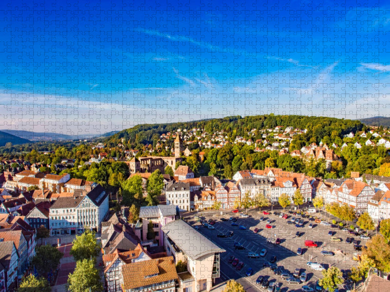 Blick über Bad Hersfeld - CALVENDO Foto-Puzzle'