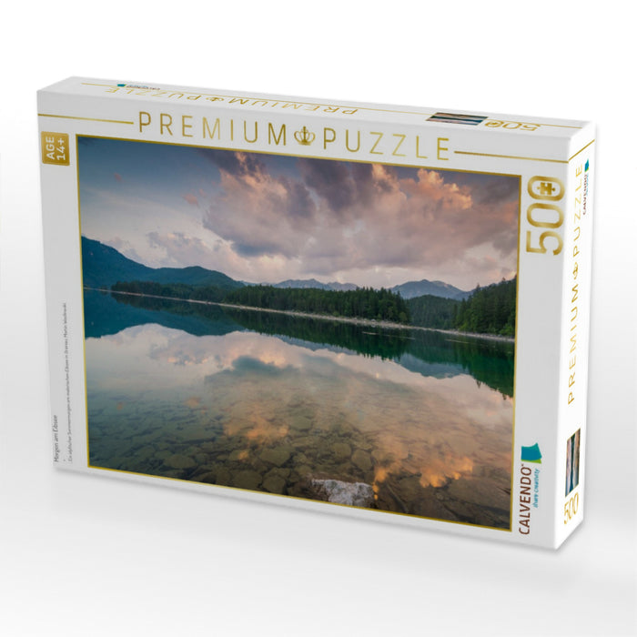 Morgen am Eibsee - CALVENDO Foto-Puzzle'