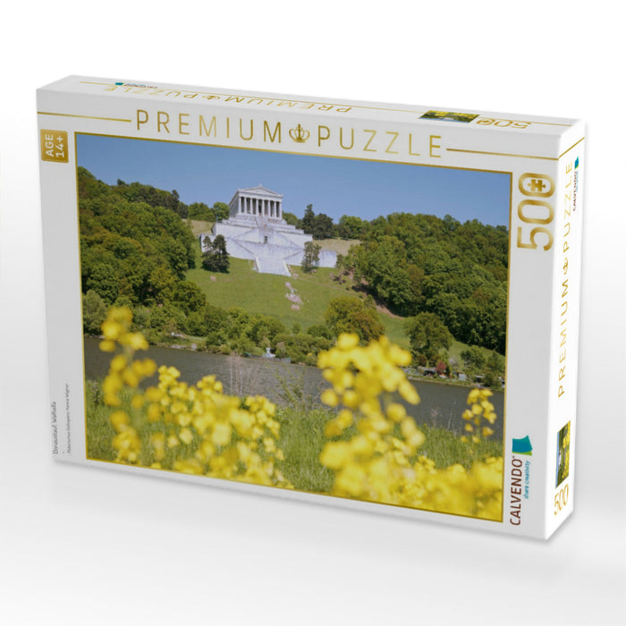 Donaustauf, Walhalla - CALVENDO Foto-Puzzle'