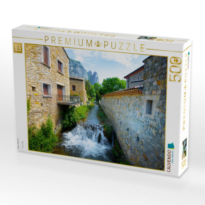 Saou, Drome - CALVENDO Foto-Puzzle'