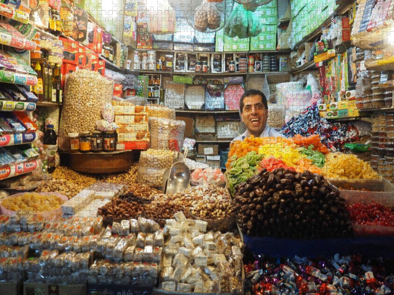 Arabischer Souk (Basar) - CALVENDO Foto-Puzzle'