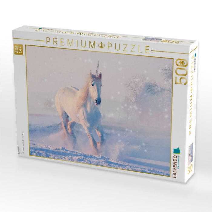 Einhorn - CALVENDO Foto-Puzzle'