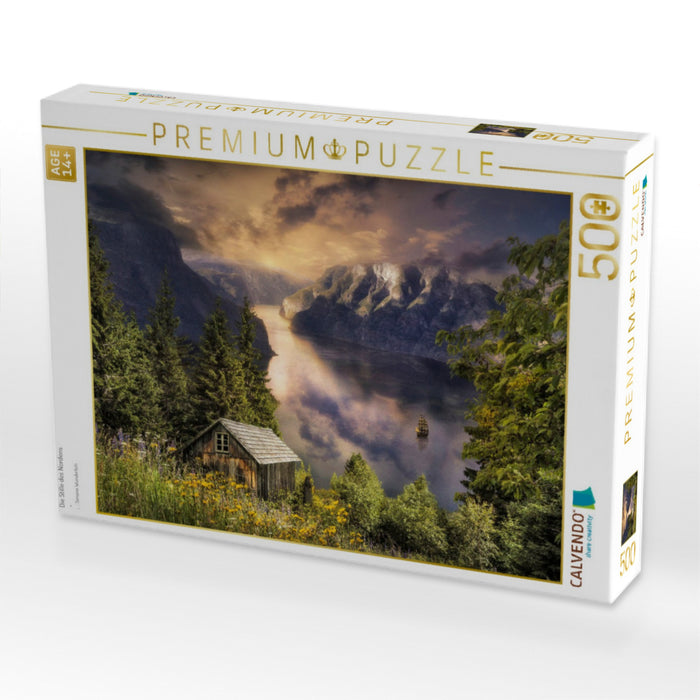 Die Stille des Nordens - CALVENDO Foto-Puzzle'
