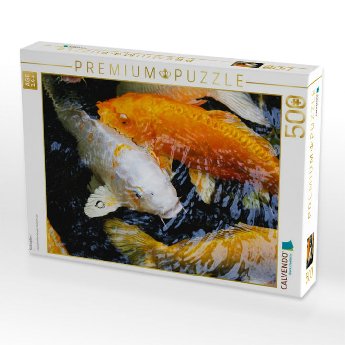 Koikarpfen - CALVENDO Foto-Puzzle'