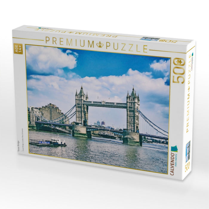 Tower Bridge - CALVENDO Foto-Puzzle'
