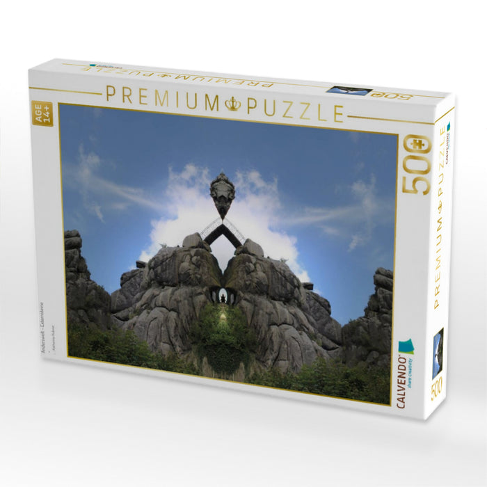 Anderswelt - Externsteine - CALVENDO Foto-Puzzle'