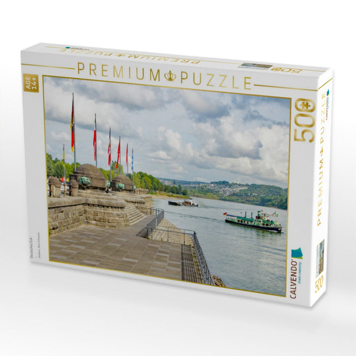 Deutsches Eck - CALVENDO Foto-Puzzle'