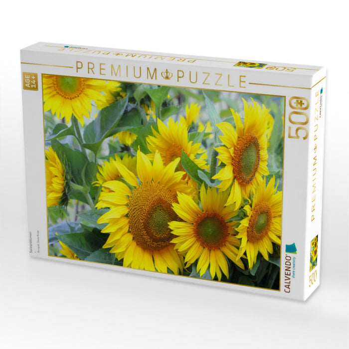 Sonnenblumen - CALVENDO Foto-Puzzle'