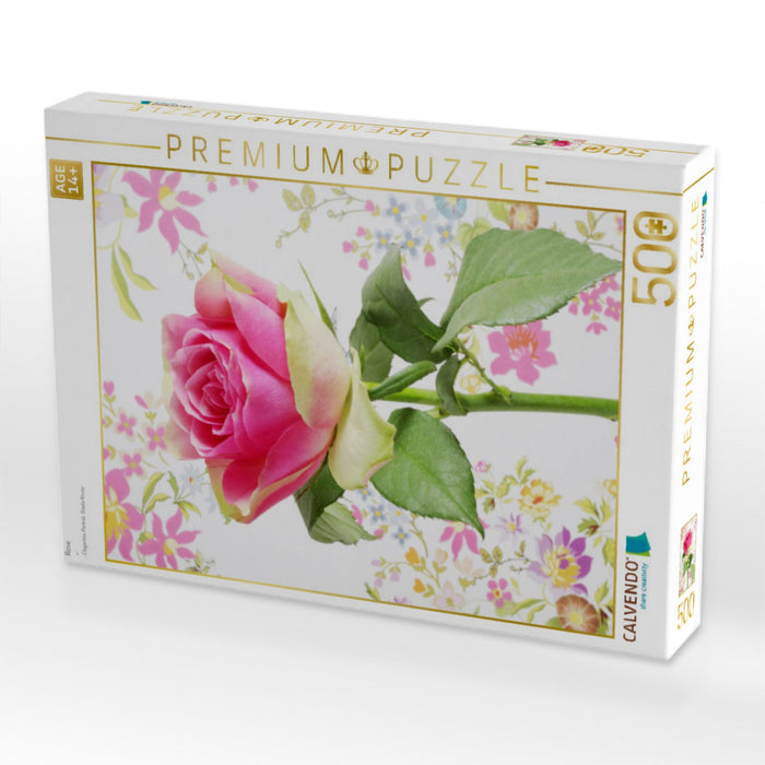 Rose - CALVENDO Foto-Puzzle'
