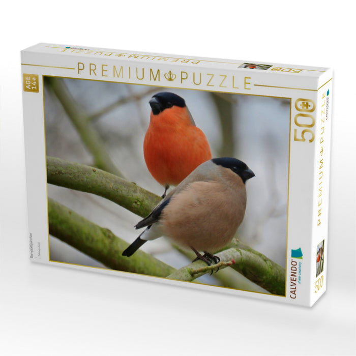 Dompfaffpärchen - CALVENDO Foto-Puzzle'