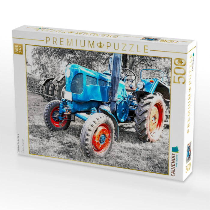 Oldtimer Trecker Lanz - CALVENDO Foto-Puzzle'