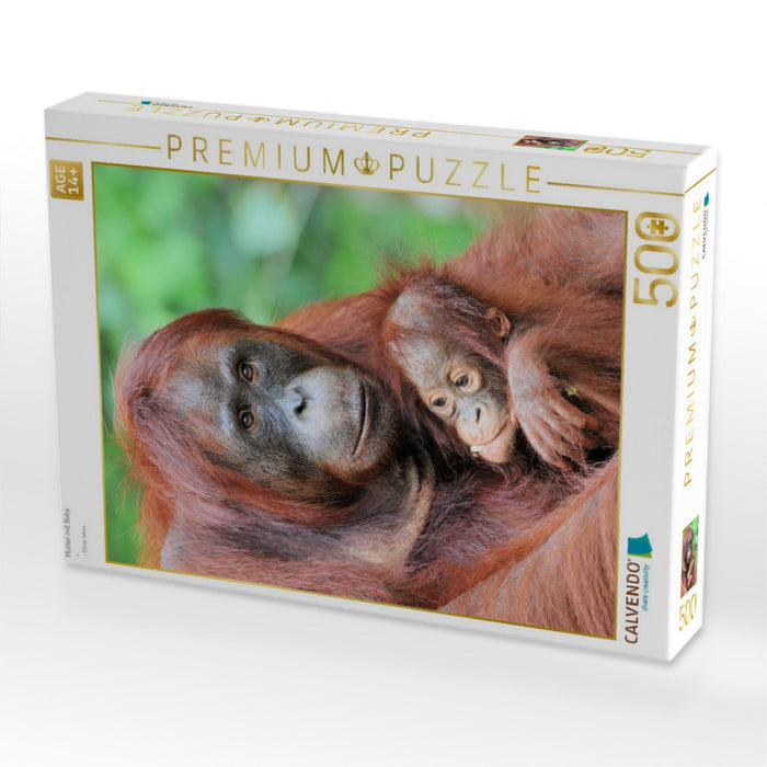 Mutter mit Baby - CALVENDO Foto-Puzzle'