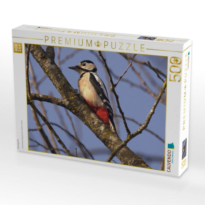 Buntspecht - CALVENDO Foto-Puzzle'