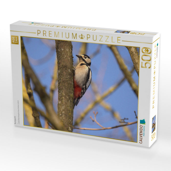 Buntspecht - CALVENDO Foto-Puzzle'