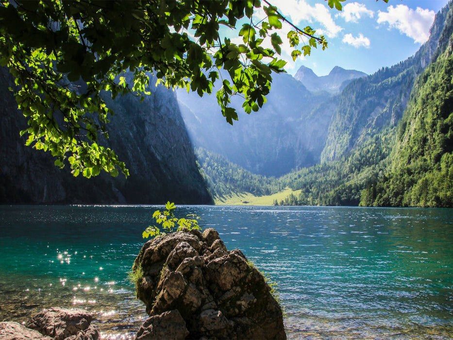 Blick über den Obersee - CALVENDO Foto-Puzzle'