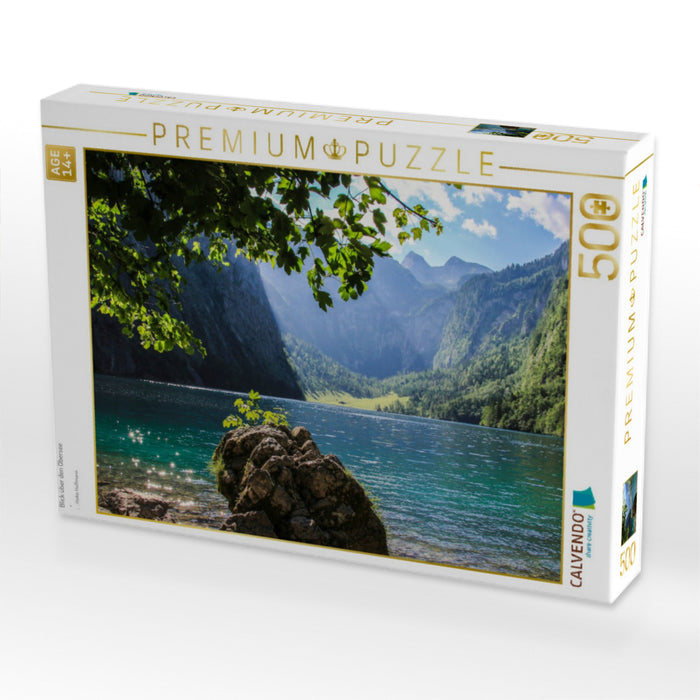 Blick über den Obersee - CALVENDO Foto-Puzzle'