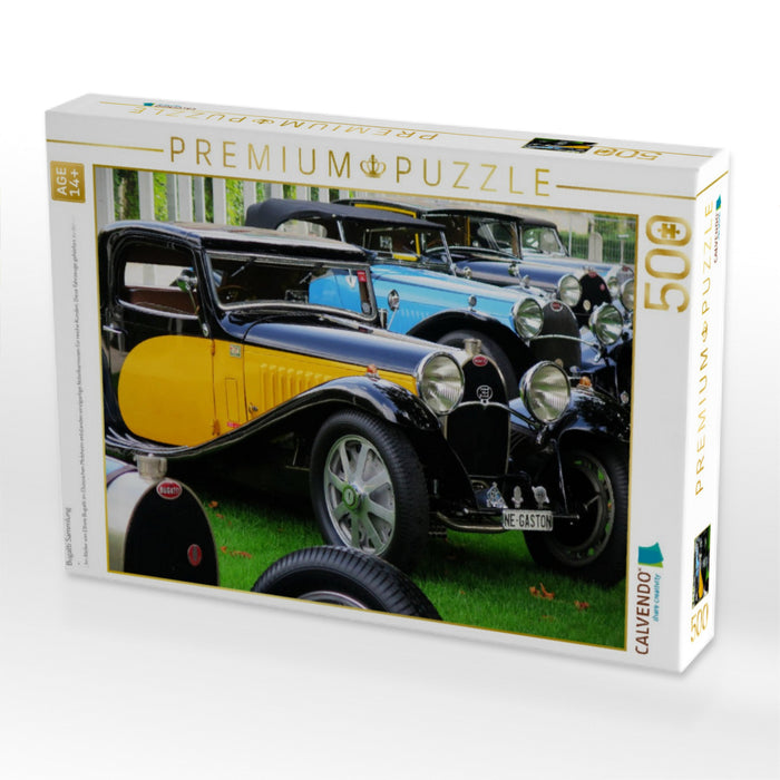 Bugatti Sammlung - CALVENDO Foto-Puzzle'