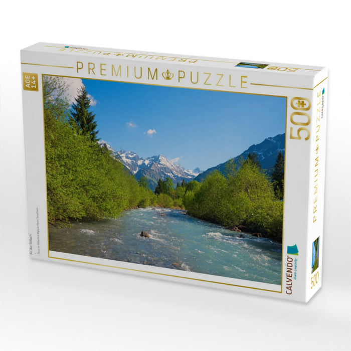 An der Stillach - CALVENDO Foto-Puzzle'