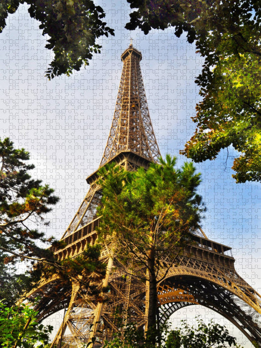 Blick von der Straße Gustave Eiffel - CALVENDO Foto-Puzzle'