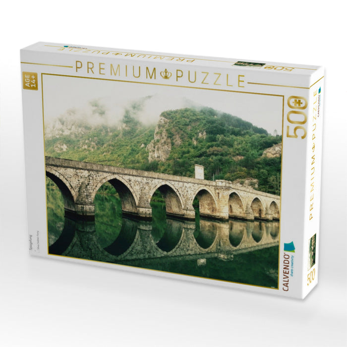 Spiegelung - CALVENDO Foto-Puzzle'
