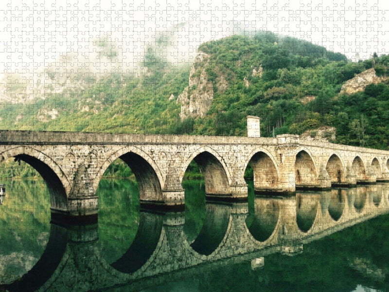 Spiegelung - CALVENDO Foto-Puzzle'