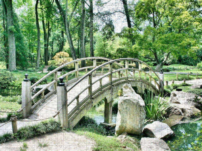 Märchenbrücke - CALVENDO Foto-Puzzle'