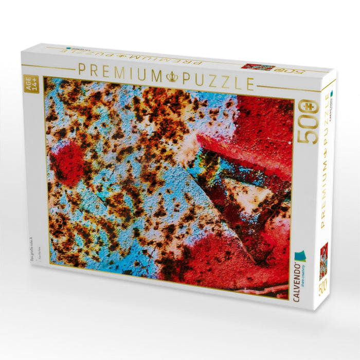 Das große rote A - CALVENDO Foto-Puzzle'