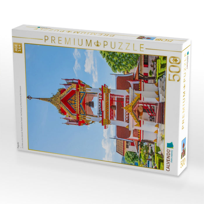 Pagode - CALVENDO Foto-Puzzle'