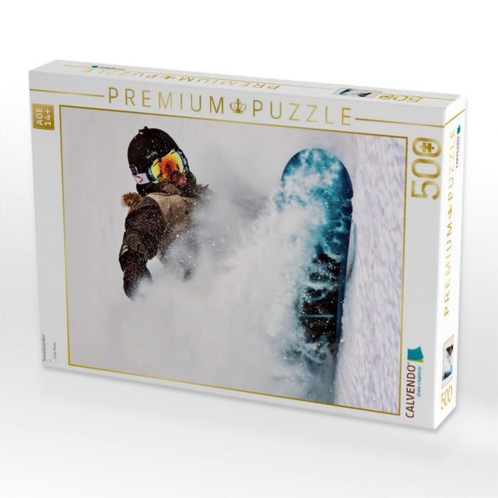 Snowboarden - CALVENDO Foto-Puzzle'