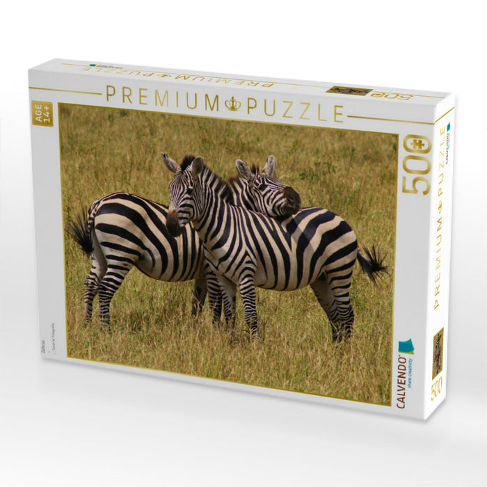 Zebras - CALVENDO Foto-Puzzle'