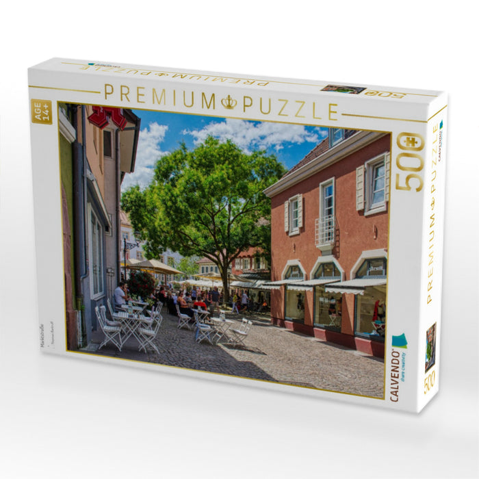 Marktstraße - CALVENDO Foto-Puzzle'