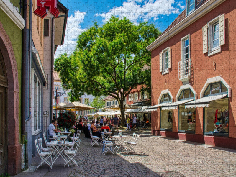 Marktstraße - CALVENDO Foto-Puzzle'