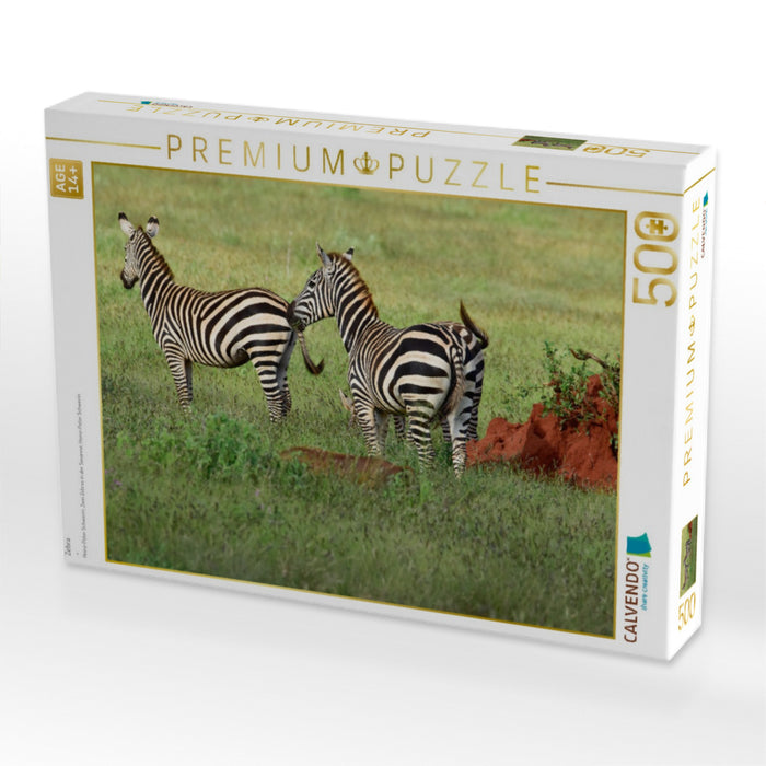 Zebra - CALVENDO Foto-Puzzle'