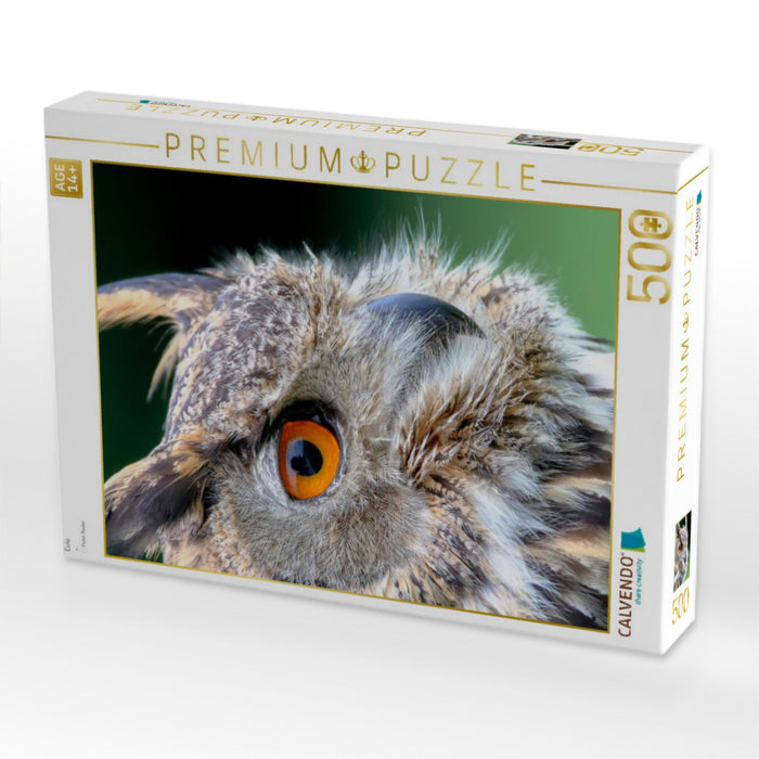 Eule - CALVENDO Foto-Puzzle'