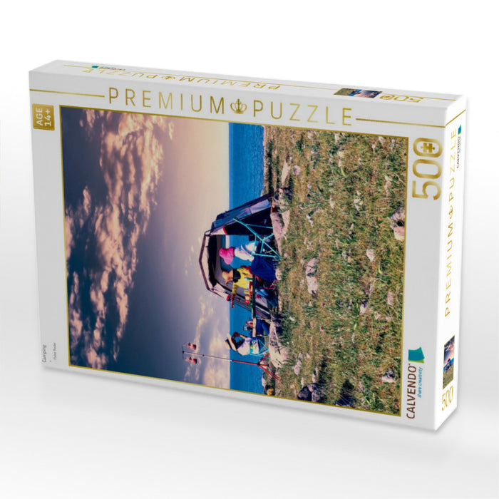 Camping - CALVENDO Foto-Puzzle'