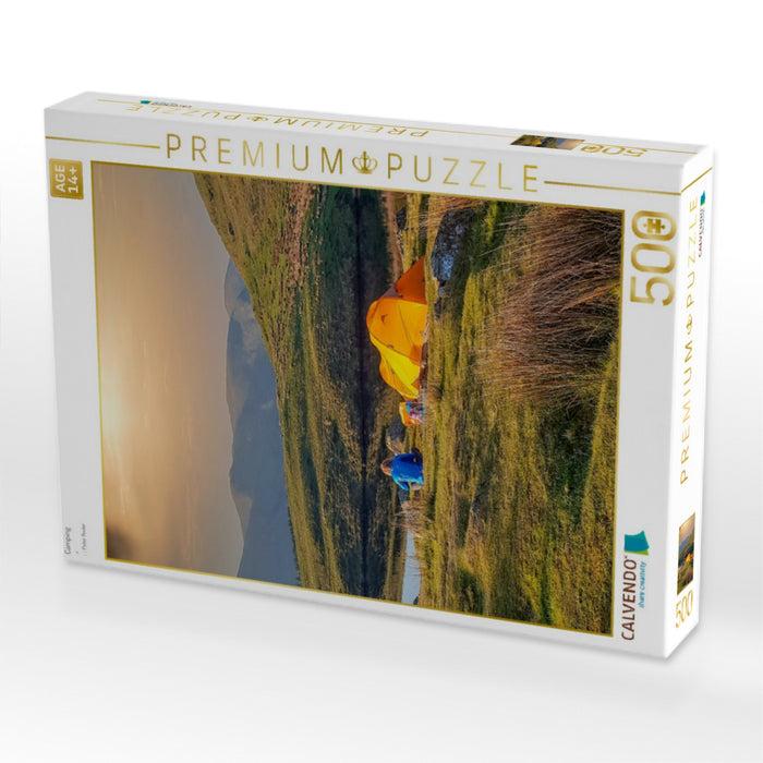 Camping - CALVENDO Foto-Puzzle'