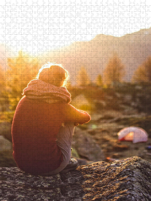 Camping - CALVENDO Foto-Puzzle'
