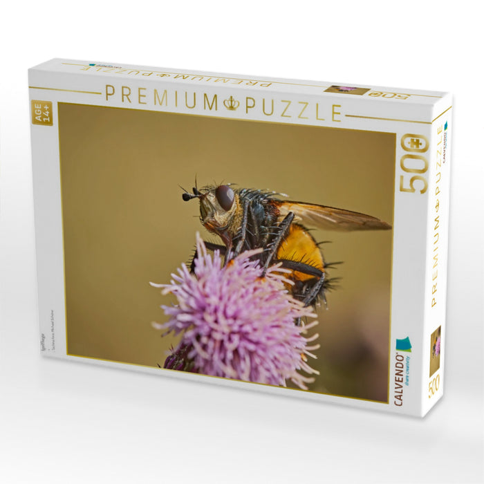 Igelfliege - CALVENDO Foto-Puzzle'