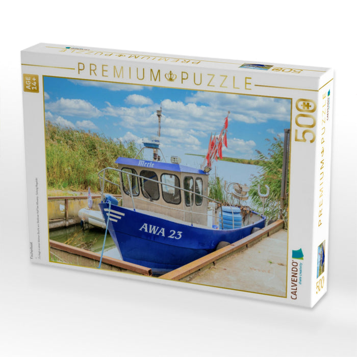 Fischerboot - CALVENDO Foto-Puzzle'