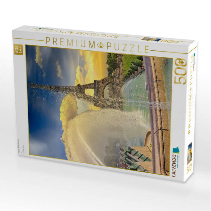 Paris, Eiffelturm - CALVENDO Foto-Puzzle'