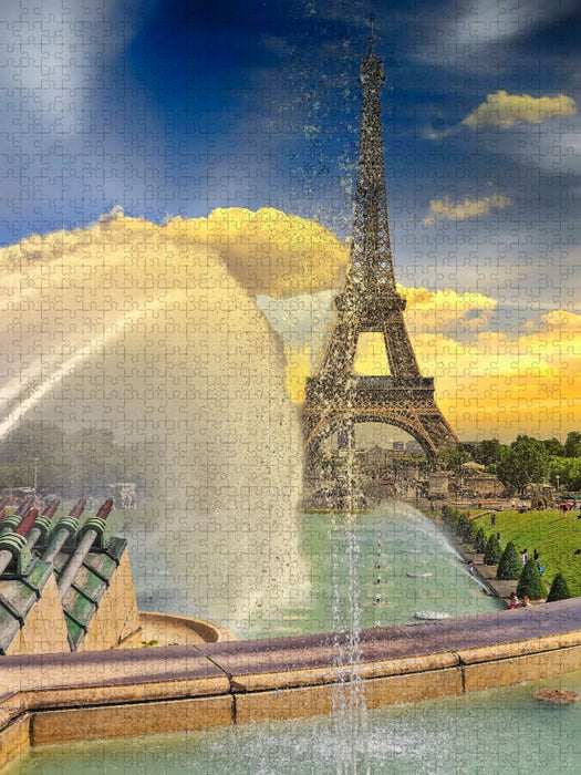 Paris, Eiffelturm - CALVENDO Foto-Puzzle'